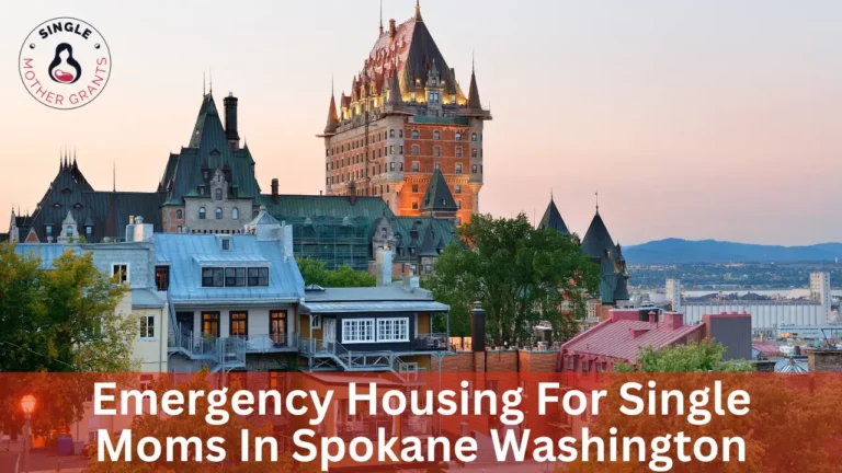 Emergency Housing For Single Mom Spokane Washington