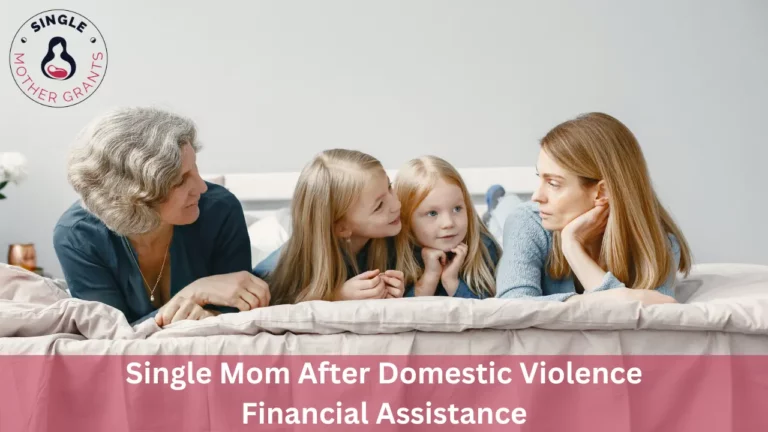 Single Mom After Domestic Violence Financial Assistance