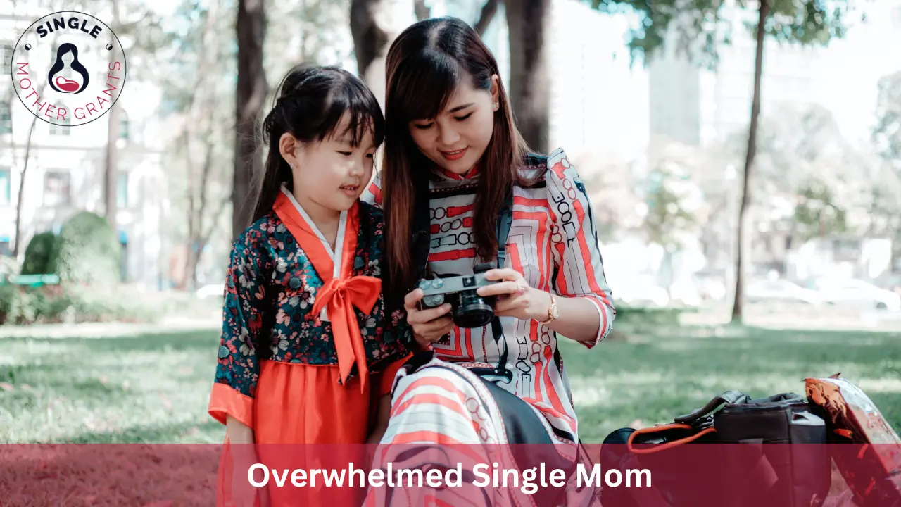 Overwhelmed Single Mom