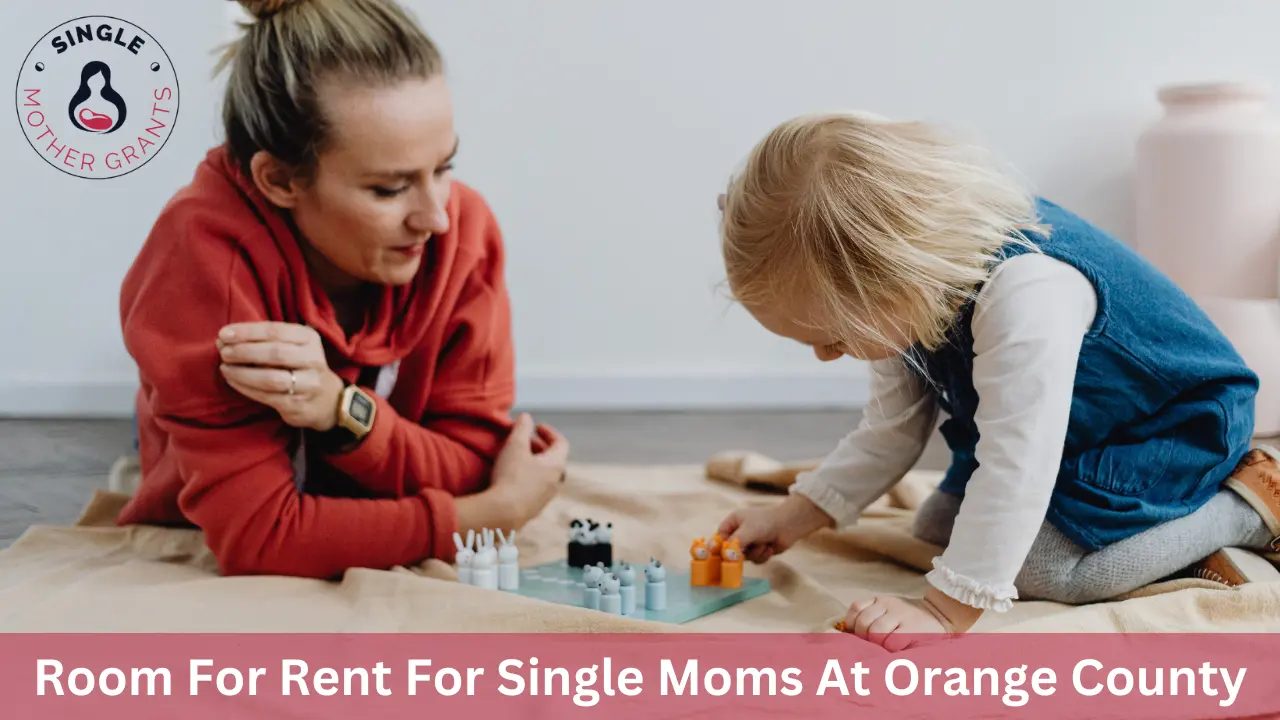Room For Rent For Single Moms At Orange County